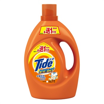 汰渍 全效洗衣液 3000g超值装 折19.5元(39，199-100)