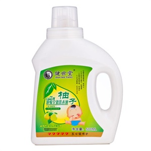 健世堂BABY“柚子”浓缩全效多功能洗衣液500ml/瓶