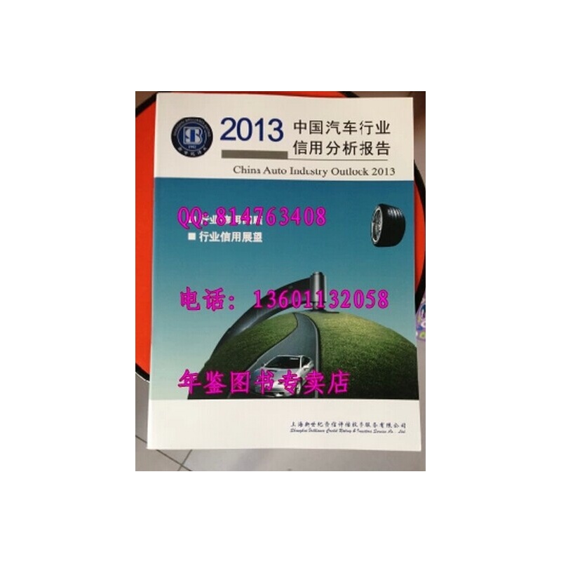 《2013中国汽车行业信用分析报告》_简介_书