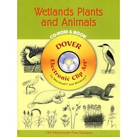 Wetlands Plants and Animals CD-ROM and Book沼泽地植物和动物（书和光盘）