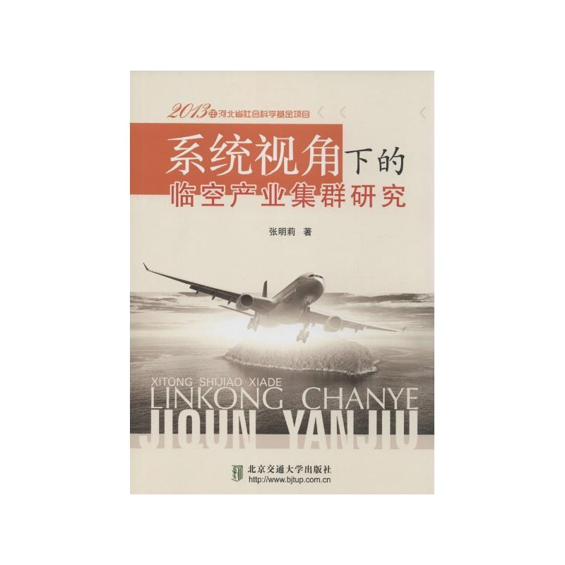【系统视角下的临空产业集群研究 张明莉 著图