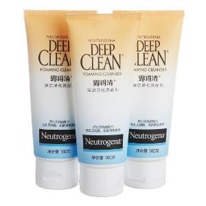 Neutrogena 露得清 深层净化洗面乳 3支*100g
