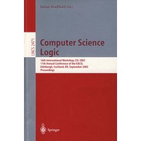计算机科学逻辑／会议录Computer science logic