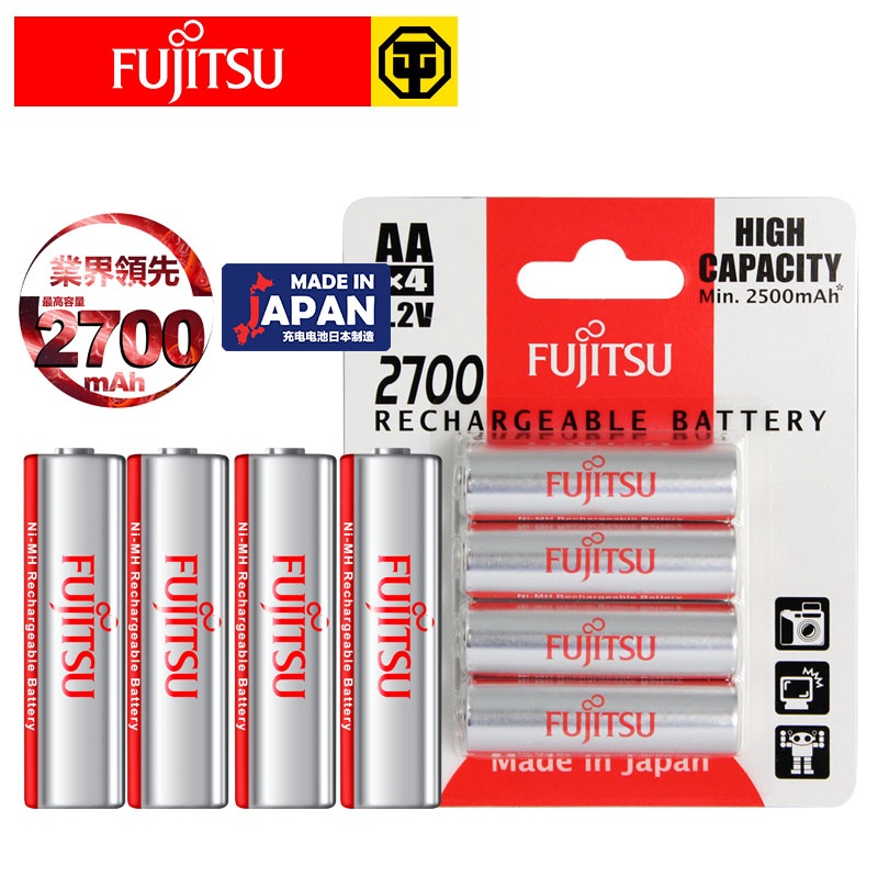 【日本富士通Fujitsu 5号镍氢高容量充电电池 H