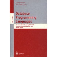 Database Programming Languages数据库程序设计语言/会议录