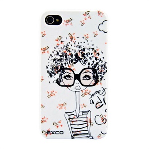 【当当自营】 EXCO ZT-39 保护套(Fit iPhone4/4S) 眼镜女孩