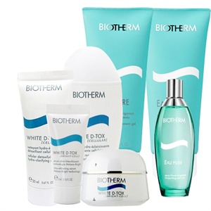 Biotherm碧欧泉 美白清泉7件套