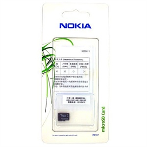 [当当销售配送]Nokia诺基亚 2G 原装TF(microSD)手机存储卡