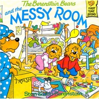 The Berenstain Bears and the Messy Room 《贝贝熊打扫房间》 ISBN 9780394856391