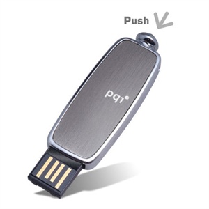 【当当销售配送】PQI 8GB U盘 i830 钛灰色