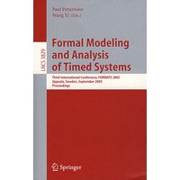 Formal Modeling and Analysis of Timed Systems 时间系统的形式建模与分析/会议录