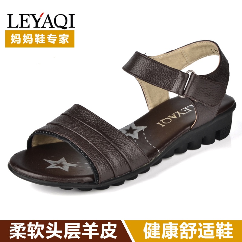【【特惠】<em>乐雅琦</em>2014新款<em>女鞋</em>凉鞋中年妈妈