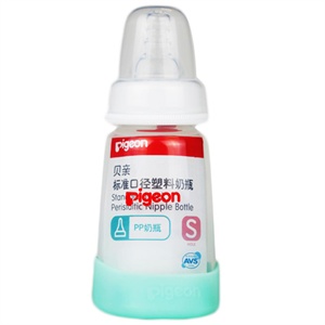 Pigeon 贝亲标准口径塑料奶瓶（PP）120ML