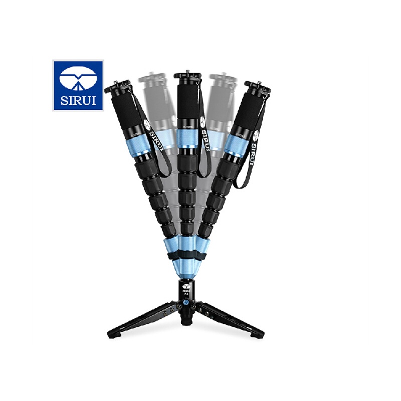 思锐P326S单反相机摄影便携碳纤维独角架三