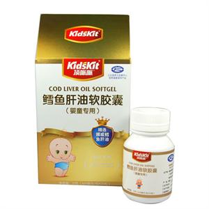 顶呱呱鳕鱼肝油 400mg*30粒