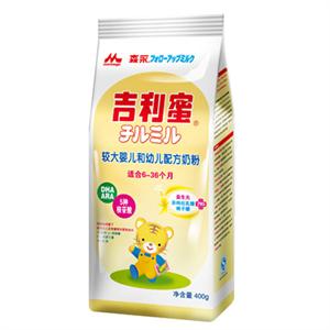 森永 吉利蜜较大婴儿及幼儿配方奶粉2段 400g(6个月～3岁)