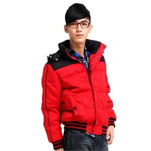 [当当自营]Tonlion唐狮 男拼块羽绒夹克 111411072407