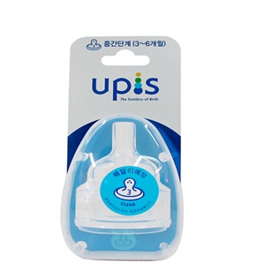 保宁 UPIS NEW CLEAN 奶嘴（3-6个月）