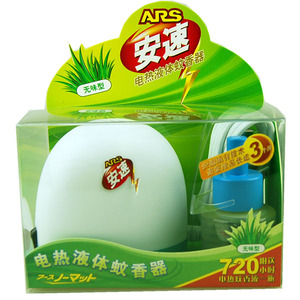 安速 电热液体蚊香器套装无味型(1*36)