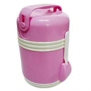 茶花1.4L不锈钢内胆保温桶2116-A 颜色随机