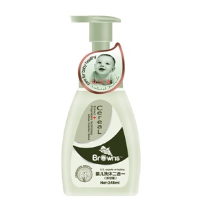 布朗天使婴儿洗沐二合一(洋甘菊)248ml