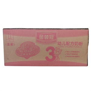 伊利金领冠幼儿配方奶粉400g*12盒/箱装
