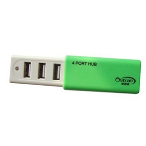 奥视通 OST-399 巧克力HUB（迷你HUB 抽拉防尘设计 USB2.0 绿色）