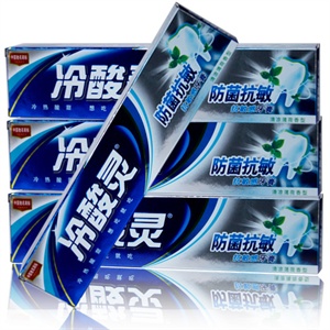 冷酸灵 防菌抗敏牙膏 110g4支装