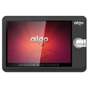 【当当销售配送】爱国者（aigo) U218 4G 多功能MP4 黑色 2.7寸超清晰屏 720P高清解码