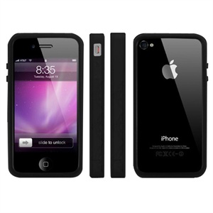 Maclove Cilla iPhone 4 边框保护套 TPU材质 黑色（解决“信号门”）