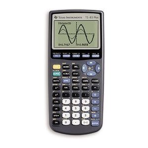 德州仪器 TI-83 Plus 图形计算器 适合SAT/AP/ACT/IB考试中使用