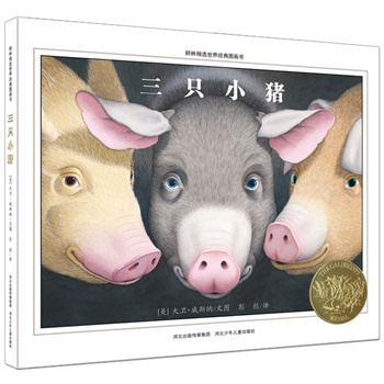 三只小猪(美国凯迪克金奖,颠覆经典重构新式想象空间,耕林童书馆出品)
