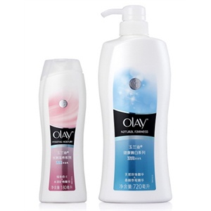 玉兰油 清爽嫩白型沐浴乳720ml+180ml
