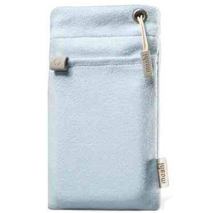 Moshi iPod touch/classic/iPhone专业去指纹护套（带挂绳）蓝色