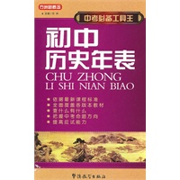 中考必备工具王-初中历史年表