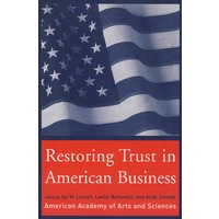 Restoring Trust in Amer. Business恢复美国商业的信用