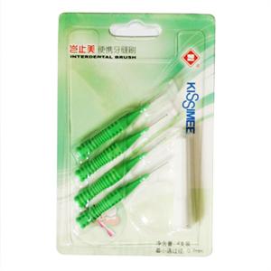 岂止美 便携牙缝刷4只装