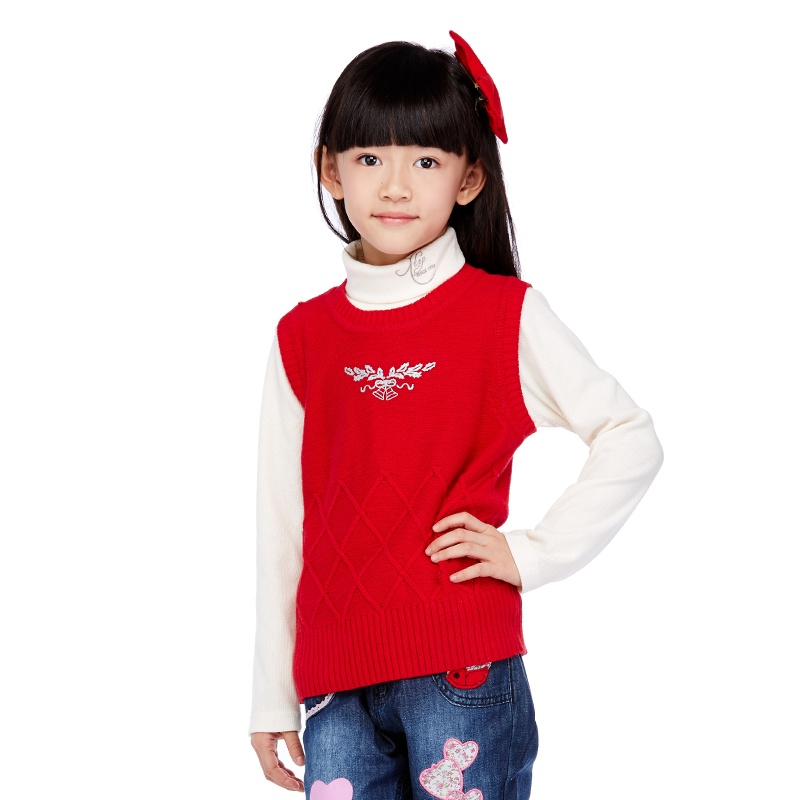 【<em>特步马甲</em>/背心】<em>特步</em>童装 女童秋季新品百搭