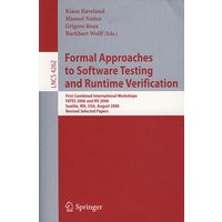 软件测试与运行期验证：正式研究/会议录Formal approaches to software testing and runtime verification