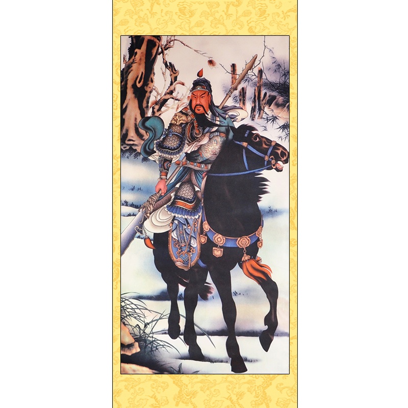 【墨香阁 关公 关羽 关二爷 马上功成 宗教 佛教