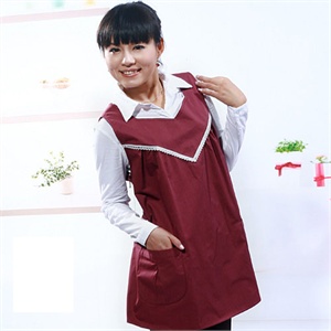 尤美金属丝纤维防辐射孕妇装UM1093 紫红 均码