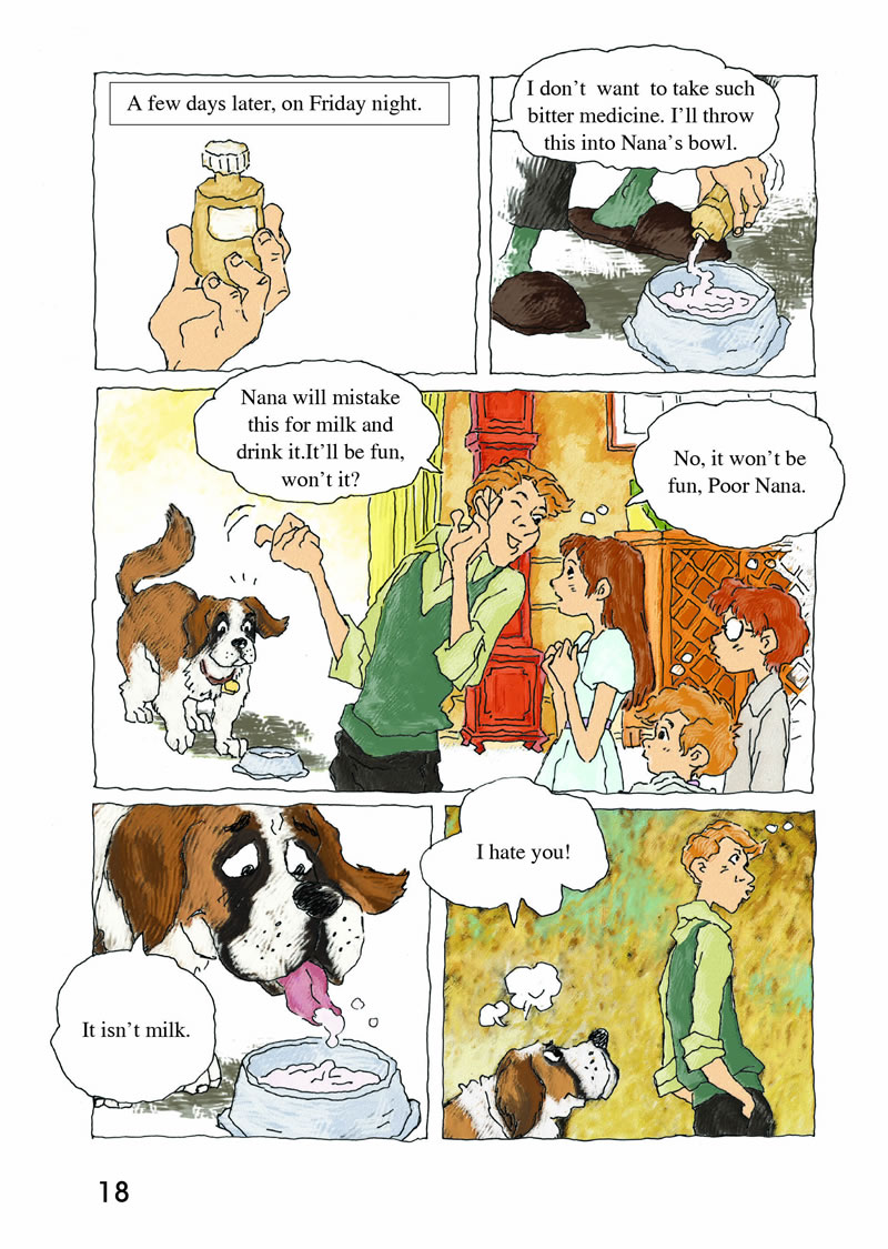 经典漫画英语——彼得·潘(双语版)
