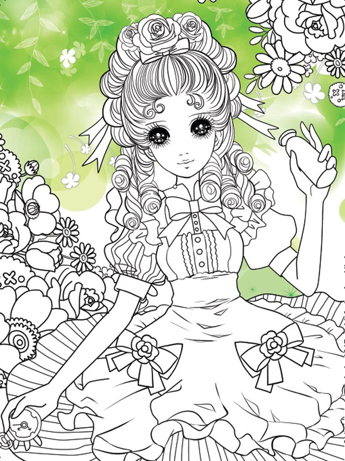 童书 幼儿启蒙 美术/书法 俏丽公主涂色第二辑(套装共4册)