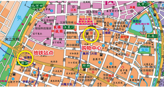 南京市区地图_大连市区地图