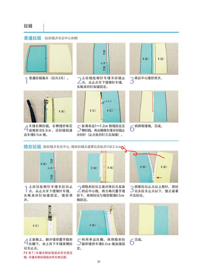 23374747_1278830.jpg 服装制作基础事典(打版、缝制技巧全图解,做衣服一本就够!将打版流程完全拆解的基础教学书)