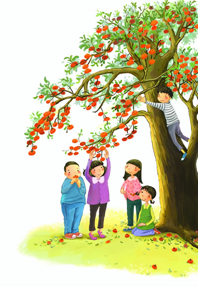 焦耐芳"童年旧事"系列 那一棵酸枣树——植物的奥秘