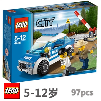 lego乐高l4436巡逻车