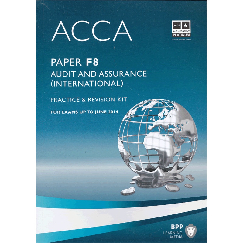 acca f8 audit and assurance (revision kit) 英文版 審計和鑑證