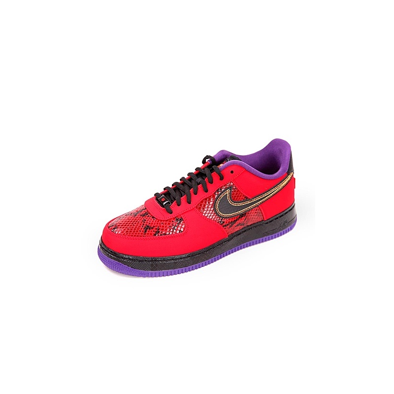 nike耐克 13新款air force 1 low 蛇年限定 男子复刻鞋555106-600