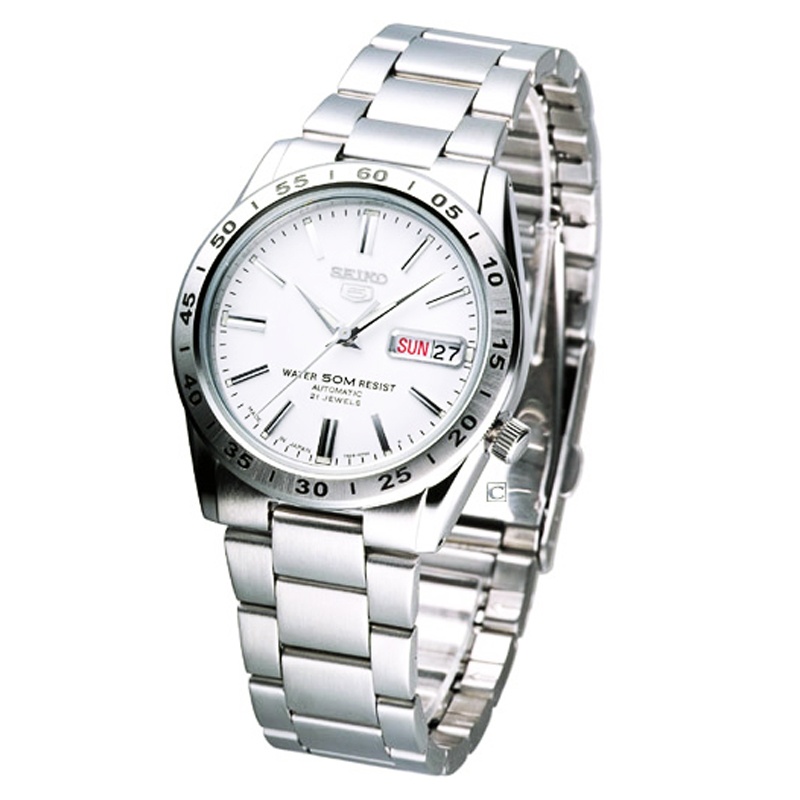 精工seiko 盾牌5号休闲时尚自动机械男表 snkd97j1